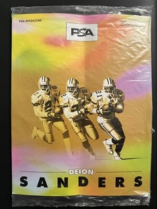 PSA Magazine December 2023 Coach Prime Deion Sanders Gold Football Cover Cowboys - Picture 1 of 2