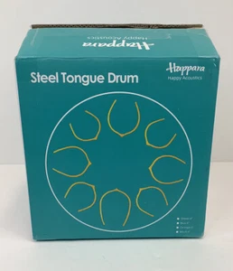 Happara Steel Tongue Drum, Hand Pan Drum 6 Inch Percussion Instrument Christmas - Picture 1 of 4
