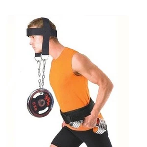 Neck Weight Lifting Wrist Wraps Straps Fitness Body Building Adjustable HeadJ-zd - Picture 1 of 10