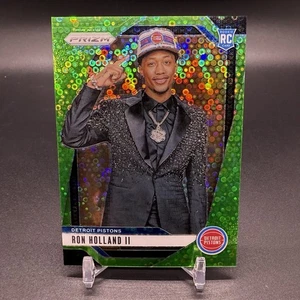 #/5! 🚨2024-25 Panini Prizm Ron Holland II RC Detroit Pistons Rookie Photo #269 - Bild 1 von 2