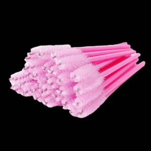 VIP Eyelash accessories - Pink Color Mascara Wands (100 strand/bag) - Picture 1 of 4