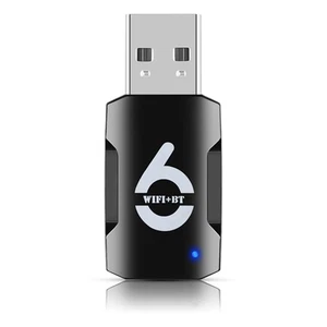 Adattatore WiFi 6 Bluetooth 5.3 USB 2in1, adattatore WiFi e Bluetooth dual band  - Foto 1 di 6