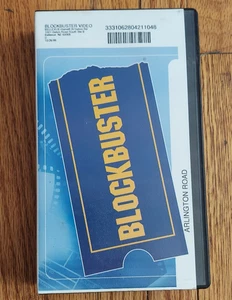 ARLINGTON ROAD BLOCKBUSTER  VHS RENTAL TAPE AND CASE BLOCKBUSTER NEW RELEASE - Picture 1 of 3
