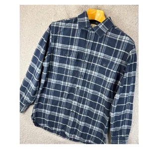LL Bean Flanellhemd kariert sämisch leicht tailliert Sakko Herren Größe M 512313 - Bild 1 von 9
