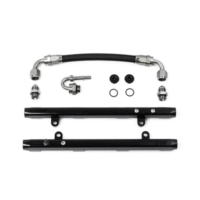 DeatschWerks Fuel Rails w/ Crossover Fits 11-17 Ford Mustang/F-150 Coyote 5.0 V8 - Image 1 of 4