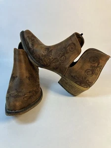 Stivaletti western Roper donna Ava moda, marrone ricamato - Foto 1 di 8