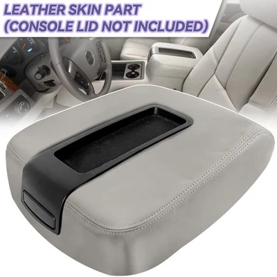 CUBIERTA TAPA REPOSABRAZOS CONSOLA CENTRAL CUERO Para GMC Chevy Tahoe Suburban 1500 NUEVO Foto 1 de 4