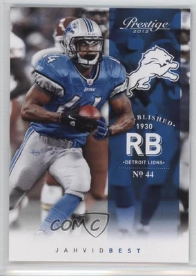 2012 Playoff Prestige Jahvid Best #61 - Image 1 of 2