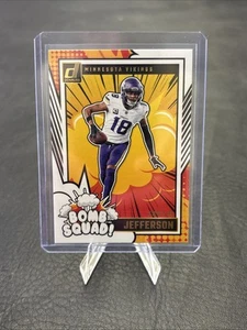 2024 Panini Donruss Justin Jefferson Bomb Squad #20 - Imagen 1 de 2