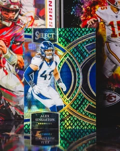 2023 Panini Select Premier #144 Alex Singleton Dragonscale Prizm /70 - Picture 1 of 2