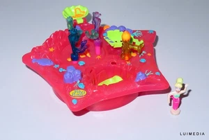 RAR Polly Pocket Spiel-Dose Seestern + 1 Figur  pp17 - Bild 1 von 3
