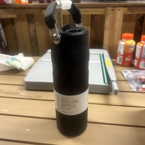Stanley 36oz IceFlow Aerolight with Flip Straw 2.0 - Black 2.0 NEW, SEE DETAILS - Picture 1 of 4