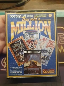 THEY SOLD A MILLION N° 1 COMMODORE 64 GIOCO ORIGINALE SU CASSETTA COLLEZIONE C64 - Afbeelding 1 van 7