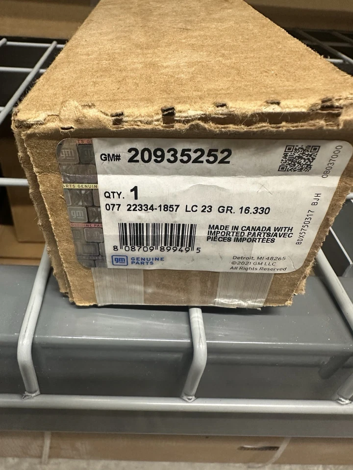 Pestillo puerta trasera GM 20935252 genuino Foto 1 de 1
