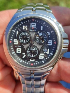 Citizen Eco-Drive H500-S041481-HST Men's Chrono Watch, 100m Water Resistant - Picture 1 of 13