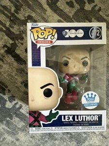 Funko Pop Heroes DC WB100 - Lex Luthor #472 Funko Shop Exclusive Sticker - Bild 1 von 3