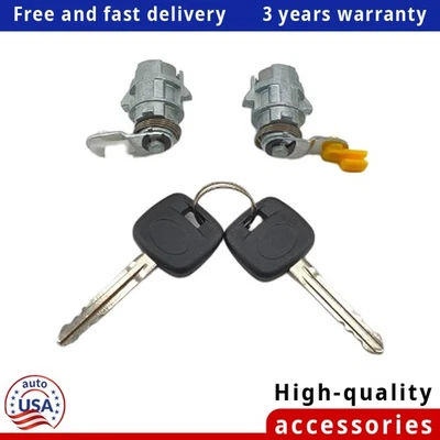 Front Left Right Door Lock Cylinder W/2keys For Toyota 4Runner 1999-2002 New Foto 1 de 4