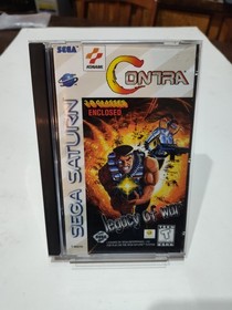 Contra: Legacy of War (Sega Saturn, 1997) W/ 3D Glasses