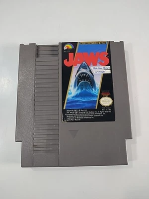 Jaws - Nintendo 1987 Authentic NES Game Cartridge Only - Ships FAST!!! - Image 1 of 4