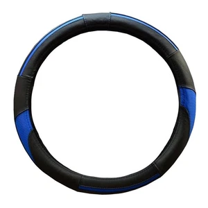 ZATOOTO Car Steering Wheel Cover Genuine Leather SSize Stylish Stain Slip 755 - Picture 1 of 4