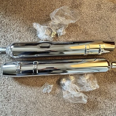 Silenciadores Harley Davidson Touring 1999-2016 65547-98 65546-98 Foto 1 de 4