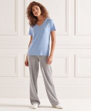 Superdry Womens Organic Cotton Pocket V-Neck T-Shirt