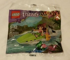 LEGO SET "FRIENDS" SWAMP RUNNER - 31 PIECES - NEW IN UNOPENED PACKAGE! #30115