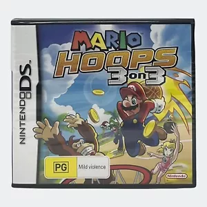 Brand New & Genuine Factory Sealed Mario Hoops 3-on-3 for Nintendo DS (PAL 2006) - Picture 1 of 24