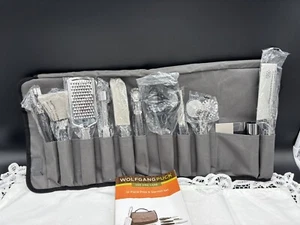 Wolfgang Puck 12 Piece Prep And Garnish Utensils Kitchen Set With Carry Bag New - Picture 1 of 4