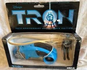 Tron 20th Anniversary B Light Cycle Action Vehicle NECA 2002 Collector - Picture 1 of 2