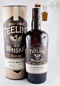 Teeling irischer Single Malt Whiskey + 1 Glaskugelportionierer Whisky