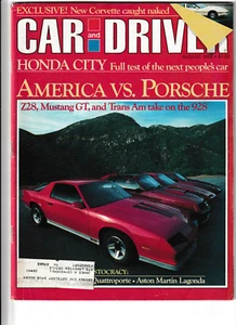 Revista Car and Driver edición agosto 1982. America vs, Porsche - Imagen 1 de 1