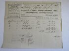 1918 invoice Chas. Hirschmann Ornamental Confectioner 357 Canal St New York, NY