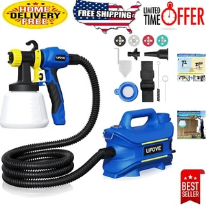Versatile 800W Electric Spray Paint Gun with 4 Nozzles & 3 Patterns for Easy Use - Picture 1 of 9