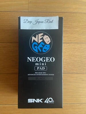 NEO GEO mini PAD Controller SNK 40th Anniversary Black The Legacy Lives On - Image 1 of 4