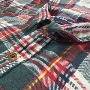 Polo Ralph Lauren Blanket Flannel Mens Medium M Pony Pockets Plaid - Picture 1 of 9