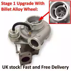 Turbocharger for Iveco Eurocargo 4.0D NEW Upgrade Turbo Billet 504094261 4891639 - Picture 1 of 12