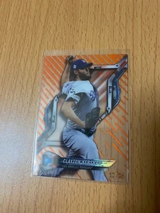 Clayton Kershaw topps orange serial number 12/25 - Picture 1 of 2