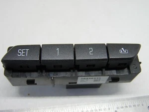 20940435 Power Memory Seat Switch fit Cadillac 2013 - 2017 XTS 2013 ATS NEW OEM - Picture 1 of 12