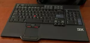 For IBM ThinkPad SK-8835 UltraNav USB Keyboard With Trackpad & TrackPoint - Picture 1 of 6