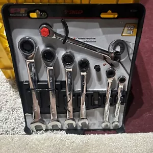 Performance Tool W1091 7Pc Sae Ratcheting Wrench Set - Picture 1 of 2