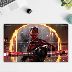 Playmat Maul TCG Starwars : Unlimited Trading Card Game Play Mat Free Bag - Picture 1 of 3