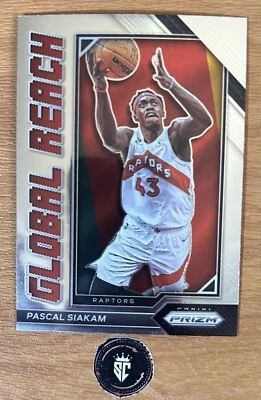 Pascal Siakam 2022-23 Panini Prizm Basketball Global Reach Insert #4 Raptors - Image 1 of 2