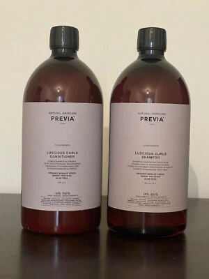 Previa Italia, Natural Haircare, Curlfriends Shampoo & Conditioner (2 x 1L)  NEW - Image 1 of 4