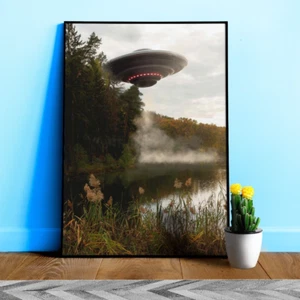 The Truth is Out There / The X-Files foto de OVNI — póster de ciencia ficción, póster de película - Imagen 1 de 12