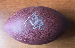 ROBERT SMITH SIGNED AUTOGRAPHED WILSON NFL FOOTBALL TRI STAR COA - Picture 1 of 6
