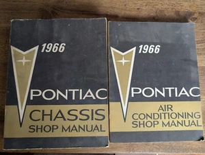 Original 1966 PONTIAC Chassis and Air Conditioning Shop Manual - Picture 1 of 5