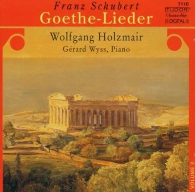 CD - Franz Schubert, Wolfgang Holzmair, Gérard Wyss - Goethe-Lieder - Bonito Foto 1 de 2