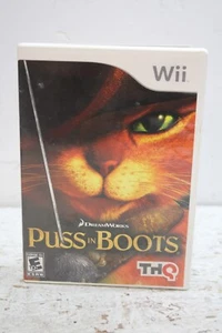 Puss in Boots - Nintendo Wii CIB W/ MANUAL - Picture 1 of 4
