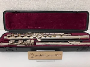 Yamaha YFL-221SII 221SⅱNickel Silver Musical instrument Hard case From Japan - Picture 1 of 20